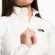 Women's fleece sweatshirt The North Face 100 Glacier Fz gardenia white 4