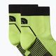 The North Face Trail Run Quarter running socks fizz lime 2