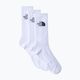 The North Face Multi Sport Cush Crew Sock 3pair white trekking socks