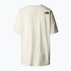 The North Face women's Essential Oversize Tee white dune t-shirt 2