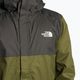 Men's The North Face Quest Zip-In forest olive/asphalt grey rain jacket 3