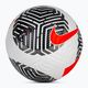 Nike Academy football white/black/bright crimson size 5 2