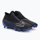 Nike Phantom GX Pro DF FG black/chrome/hyper royal football boots 4