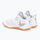 Nike Zoom Hyperspeed Court volleyball shoes SE white/metallic silver rubber 3