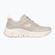 Women's training shoes SKECHERS Arch Fit Comfy Wave taupe/multi 8