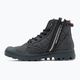 Palladium Pampa Re-Quilted black boots 2