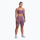 Under Armour Train Seamless women's training shorts misty purple/white 2