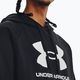 Men's Under Armour Rival Fleece Logo HD hoodie black/white 3