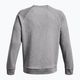 Men's Under Armour Rival Fleece Crew sweatshirt castlerock light heather/white 6