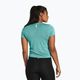 Under Armour Streaker Splatter women's running shirt radial turquoise/reflective 2