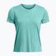 Under Armour Streaker Splatter women's running shirt radial turquoise/reflective 3