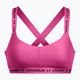 Under Armour Crossback Low astro pink/astro pink/black fitness bra 4