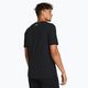 Men's Under Armour Boxed Sportstyle t-shirt black/high vis yellow 2