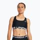 Under Armour HG Authentics Mid Branded black/white fitness bra