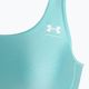 Under Armour HG Authentics Mid Branded radial turquoise/white fitness bra 6