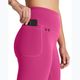 Women's training shorts Under Armour Motion Bike Short astro pink/black 4