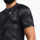 Men's training t-shirt Under Armour HG Armour Printed black/white 4