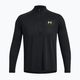 Men's Under Armour Tech 2.0 1/2 Zip black/high vis yellow sweatshirt 4