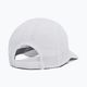 Under Armour Launch white/white/reflective men's baseball cap 2