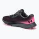 Under Armour Charged Rogue 4 women's running shoes anthracite/fluo pink/castlerock 3