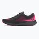 Under Armour Charged Rogue 4 women's running shoes anthracite/fluo pink/castlerock 10