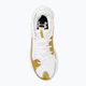 Under Armour Flow Futr X3 basketball shoes white/white/metallic gold 5