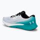 Under Armour Charged Rogue 4 white/circuit teal/circuit teal men's running shoes 3
