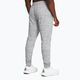 Under Armour men's Rival Terry Jogger mod gray light heather/onyx white trousers 3