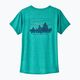 Women's Patagonia Cap Cool Daily Graphic Shirt 73 skyline/subtidal blue x-dye 4
