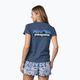 Women's trekking T-shirt Patagonia P-6 Logo Responsibili-Tee utility blue 2