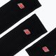 New Balance Patch Logo Crew socks 3 pairs black 2