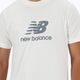 Men's New Balance Stacked Logo T-shirt white 4