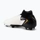 Men's Nike Phantom Luna II Pro FG football boots white/metallic gold coin/black 3