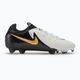 Men's Nike Phantom GX II Pro FG football boots white/metallic gold coin/black 2