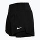 Nike Court Dri-Fit Advantage women's tennis shorts black/white 3