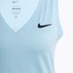 Women's tennis tank top Nike Court Dri-Fit Victory Tank glacier blue/black 3