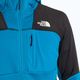 The North Face men's Stormgap Powergrid arctic blue/black trekking sweatshirt 3