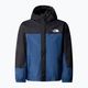 The North Face Antora shady blue children's rain jacket