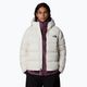 Women's down jacket The North Face Hyalite Down Hoodie white dune 4