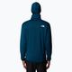 Men's The North Face Crest FZ midnight petrol/ black sweatshirt 3