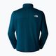 Men's The North Face Crest FZ midnight petrol/ black sweatshirt 6