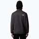 Men's The North Face Crest 1/4 Zip sweatshirt anthracite grey/ black 3