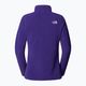 Women's sweatshirt The North Face 100 Glacier 1/4 Zip peak purple 2