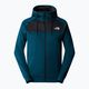 Men's The North Face Reaxion Fleece midnight petrol dark heather/ asphalt grey sweatshirt 5