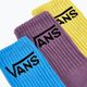 Vans Classic Heathered Canoodle women's socks 3 pairs grape jam 6