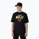 Men's New Era Team Script OS Tee Chicago Bulls black