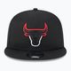 New Era Split Logo 9Fifty Chicago Bulls cap black 3