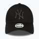 Women's New Era Metallic Logo 9Forty New York Yankees baseball cap black 2