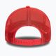 Men's New Era League Essential Trucker New York Yankees bright red baseball cap 4