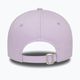 Women's New Era Metallic Logo 9Forty Los Angeles Dodgers baseball cap pastel purple 4